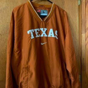 Texas Longhorn Jacket Pull Over-Gently Used-Large